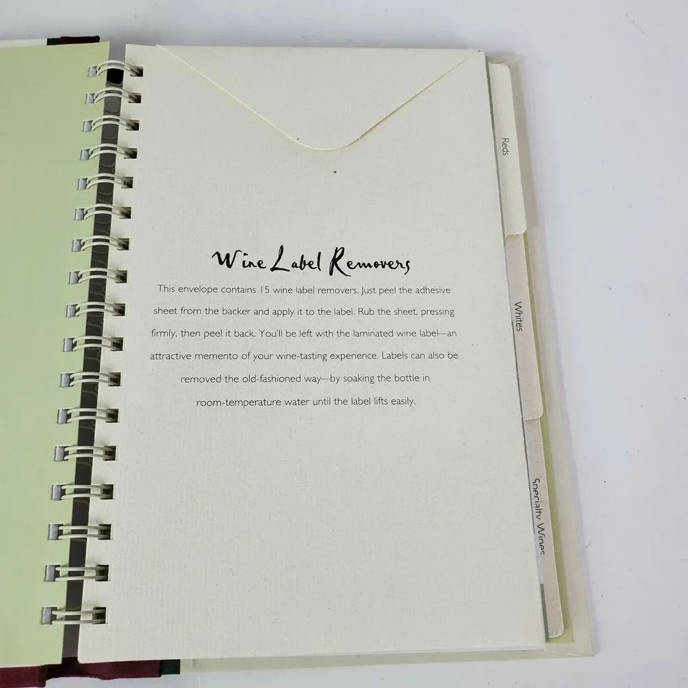 Pier 1 Imports Connoisseur Wine‎ Tasting Journal Gift
